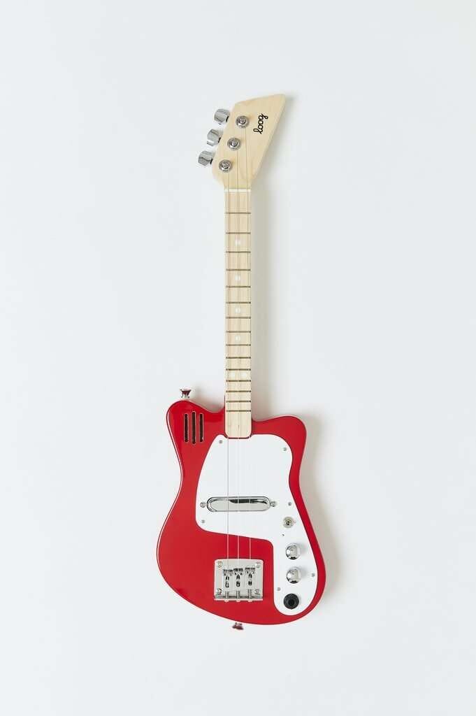 Loog Guitars,NEW Loog Mini Electric Guitar in Red,CouCou,Toy